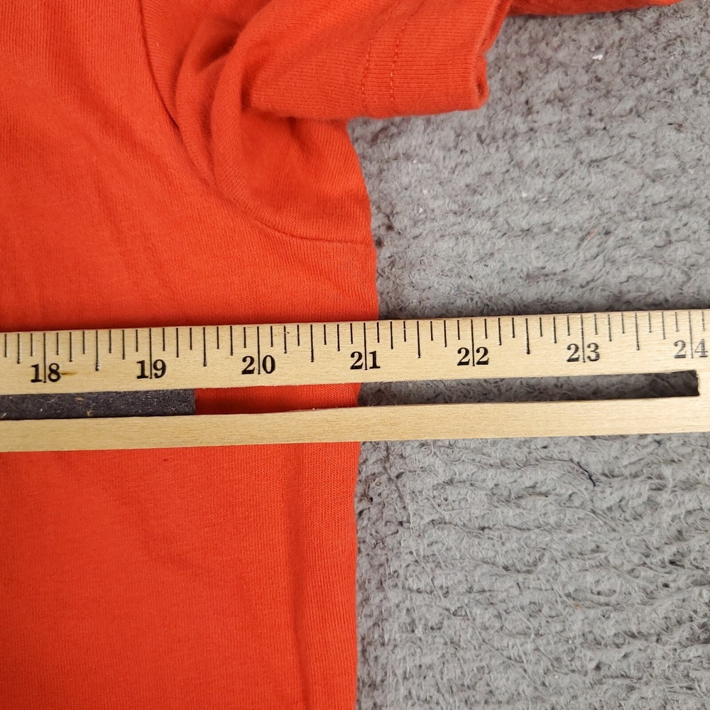 American Eagle T Shirt Mens Medium Orange Short Sleeve Graphic Logo AE-USA - Picture 6 of 7